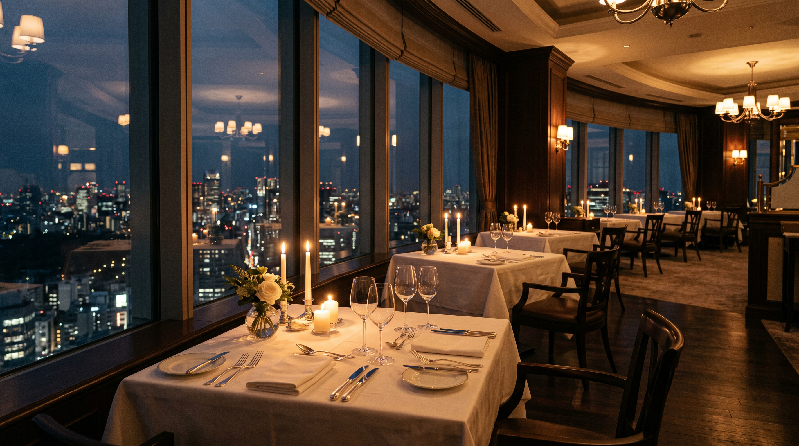Fine dining restaurant interior at BestRankingUK